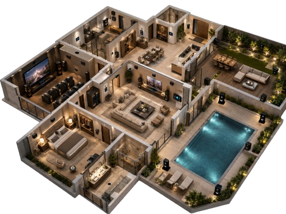 In-house Wi-Fi music and multi-room audio